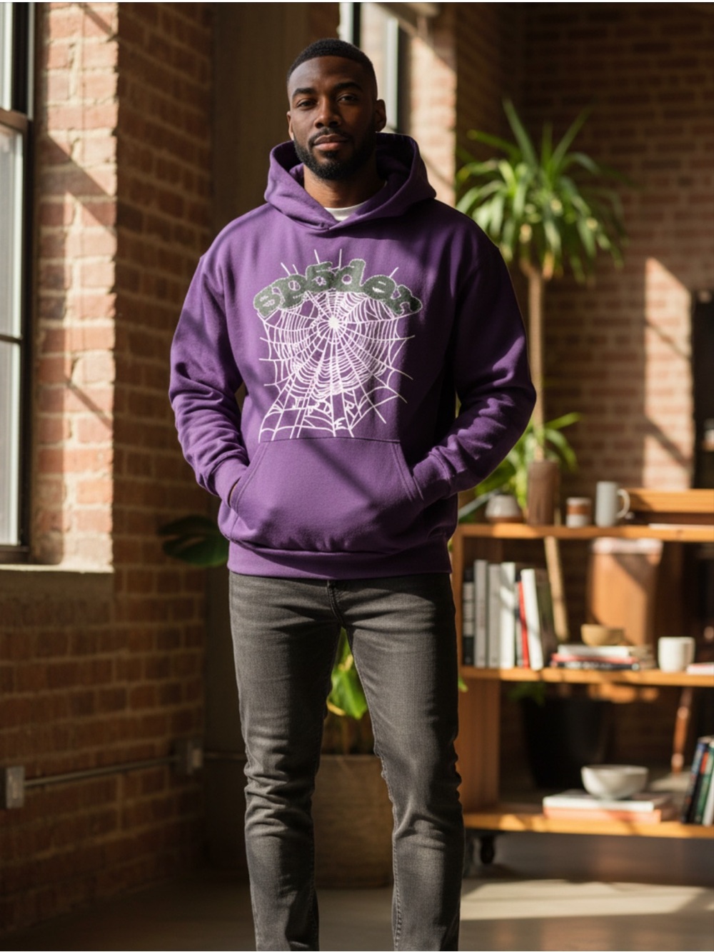 SPIDER ⭐️  hoodie Authentic